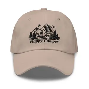 Happy Camper Low Profile Cap/Hat
