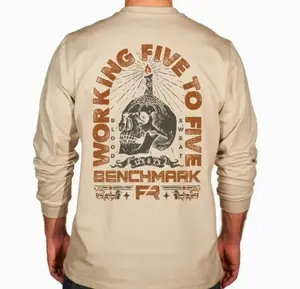Graphic Fr Shirt Made in Usa – Benchmark Fr Cotton Tee, Unisex Fit, Bold Design, Perfect for Workwear or Casual Use AGA