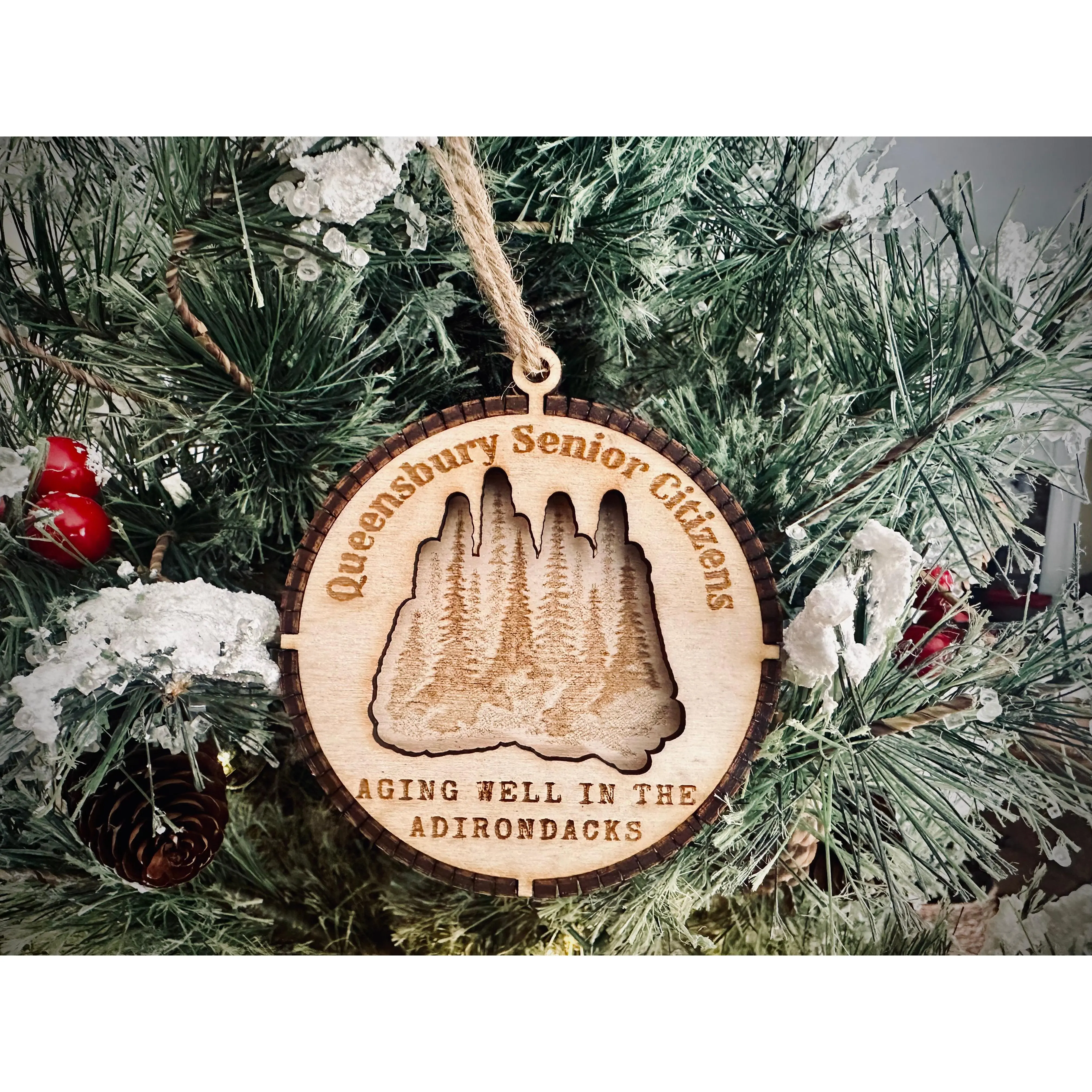 Queensbury Senior Citizens Christmas Ornament