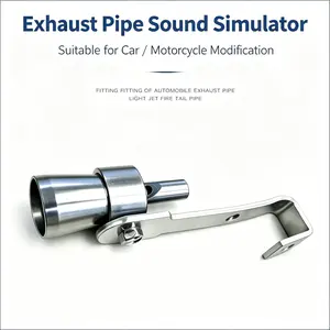 2PCS Car Turbo Whistle Aluminum Alloy Universal Turbo Whistle | Exhaust Whistle Turbo Sound Exhaust Whistle Car Roar Maker Car Exhaust Sound Booster