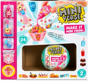 MGA's Miniverse Make It Mini Food Cafe Series 2 (Display + 1 Ball)