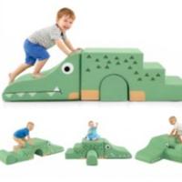 No Ocean Balls Included, Green, 3pc Crocodile Foam