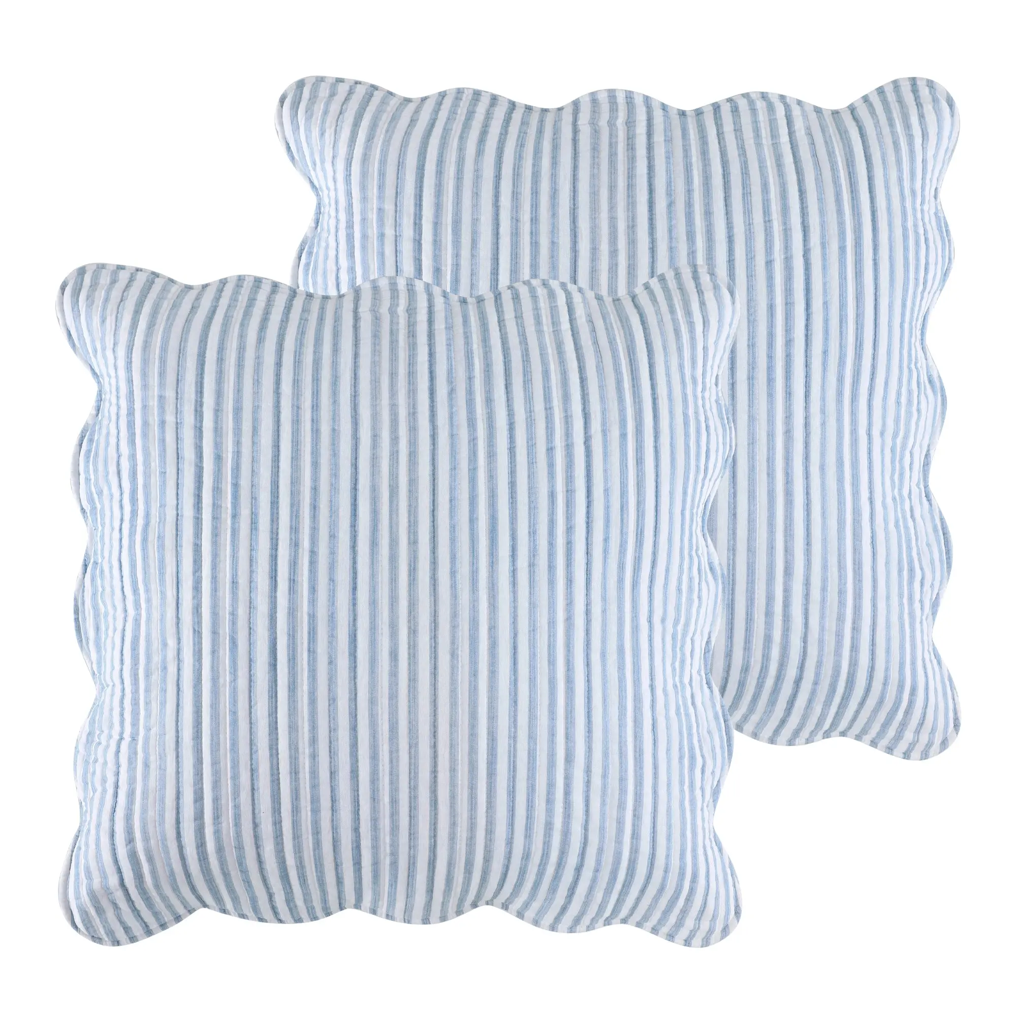 Martha Stripe Euro Sham Set of 2 Martha Stripe Euro Sham Set of 2