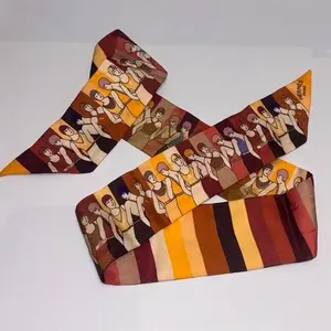 Pre-owned HERMÈS Silk Bag Accessories H26030001 Hermes Twilly
