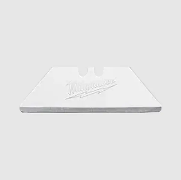 Milwaukee 48-22-1934 5PC Standard Fit Cardboard Cutting Utility Knife Blades, Hand Tool Accessory for Tools & Hardware with Safety Cut to Reduce Injury Risk & Shield Contents, Minimize Risk Of Cutting Injury