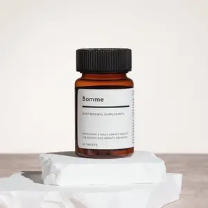 Bomme Root Renewal – Hair Growth Supplements for Thicker, Healthier Hair | Plant-Based & Effective for Thinning Hair -  Daily Green Tea