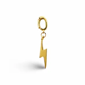 Lightning Bolt Gold Charm