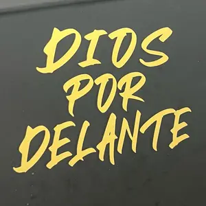 Dios por delante car decal Durable Materials