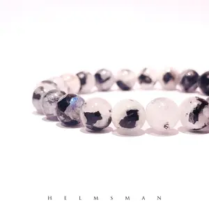 [Direct Buy] 1 Count rainbow moon stone bracelet 8mm