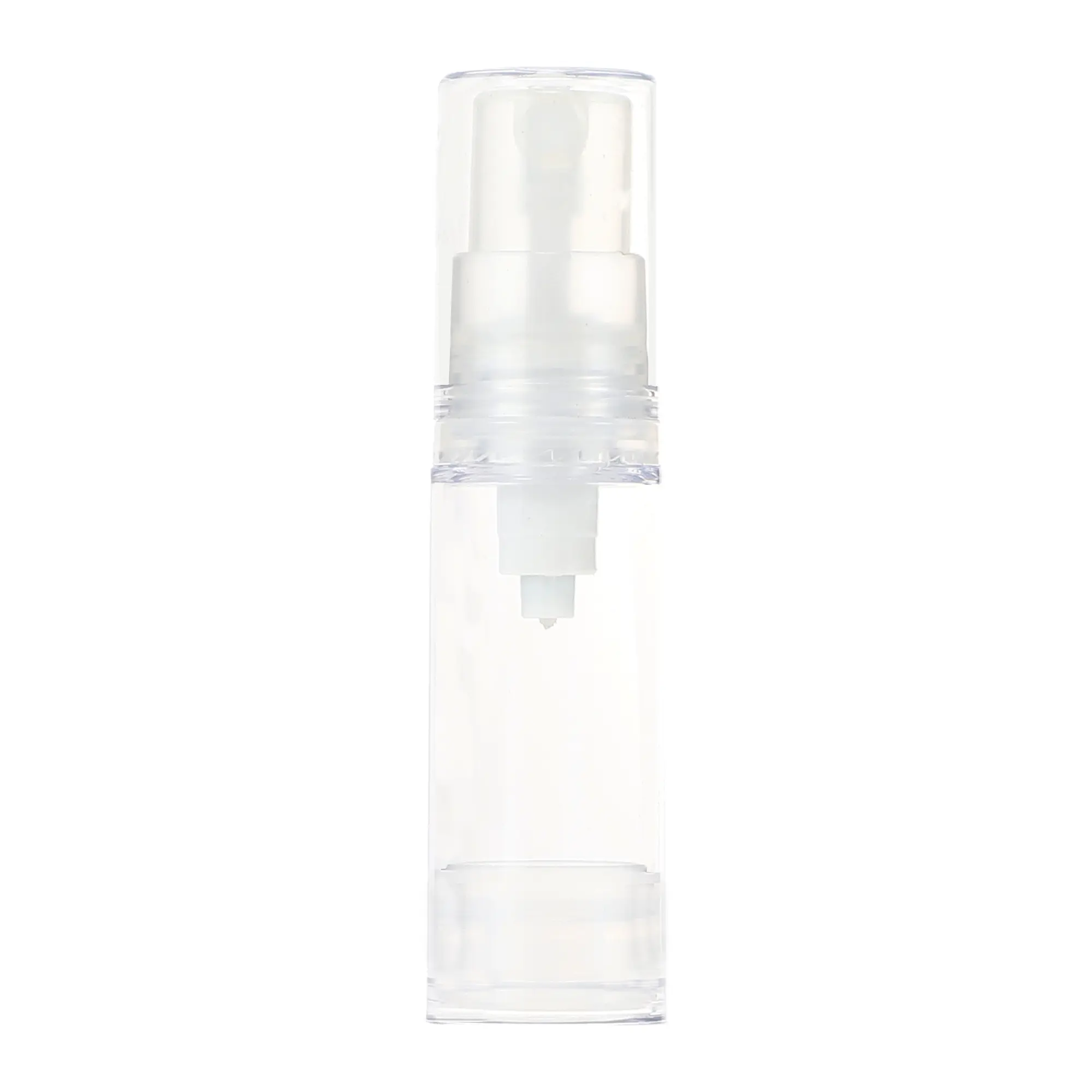 CHEIBEAR 1 Pc Clear Airless Pump Spray Bottle for Travel Outdoors Gym Clear