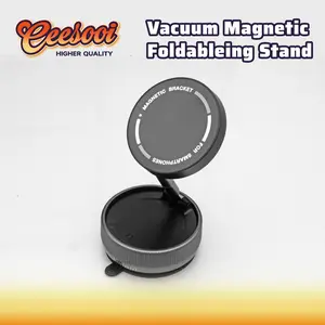 Car Magnetic Phone Automobile Cradles, 360° Adjustable Automatic Phone Mount, Vehicle Mount,Black