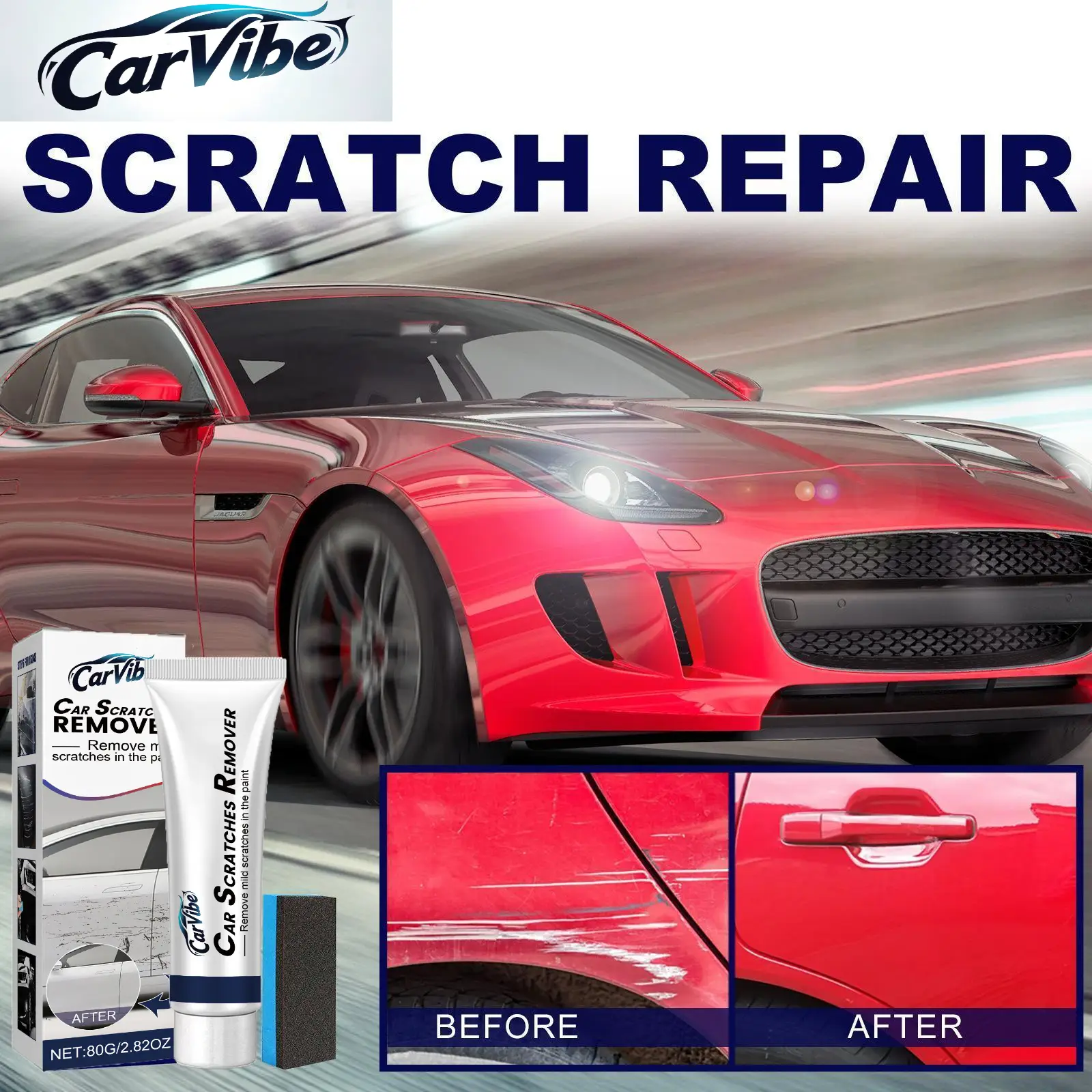 Car scratch repair agent, paint surface scratch repair, car wax, polishing wax, removing scratches and waxing Halloween Christmas springtok