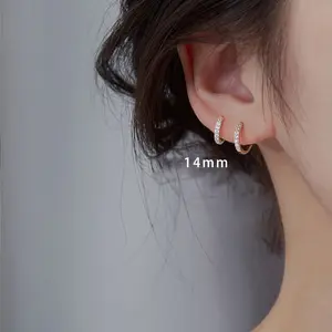 5 Pairs Hoop Earring Sets for Women Small Hypoallergenic Trendy Waterproof Lightweight Multiple Cartilage Earring for Lobe Cartilage Helix for Women Valentine's Day Gift