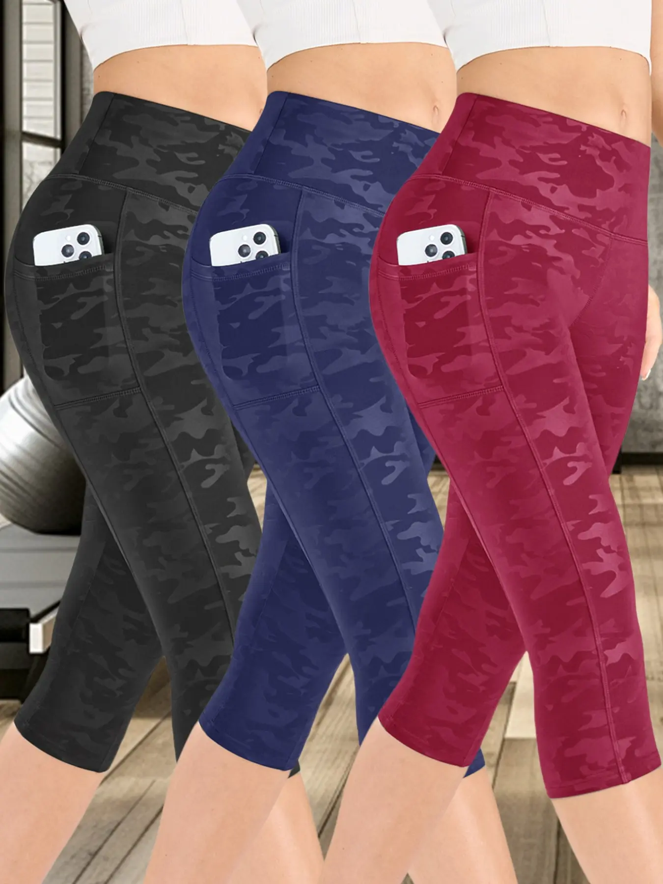 Women's Camo Print High Waist Stretchy Sports Leggings, Breathable Comfortable Skinny Pants, High Stretch Yoga Leggings, Workout Legging Capris, Ladies Sportswear for Indoor Outdoor Wear Women's Camo Print High Waist Stretchy Sports Leggings, Breathable Comfortable Skinny Pants, High Stretch Yoga Leggings, Workout Legging Capris, Ladies Sportswear for Indoor Outdoor Wear