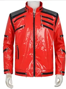 Jackson Performance Cosplay Costume, Leather Jacket Motorcycle, Perfect for Shows and Parties, Stylish and Comfortable