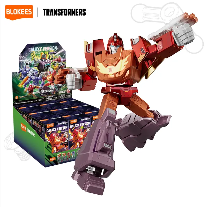 Transformers Blokees Transformers Star Edition 10 Heavy Metal Wars Official Authorized Building, Suitable for 8-year-old Fans+ The probability of hidden items is 1/36