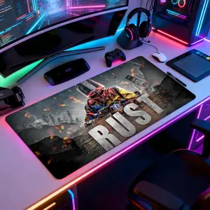 RUST Mouse Pad Mousepad Large Gaming LockEdge Thickened Computer Keyboard Table Desk Mat