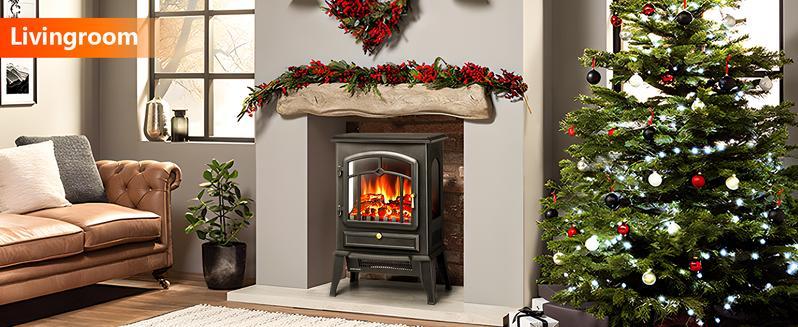 R.W.FLAME 26-inch 3D Infrared Classic 1500W Electric Fireplace Stove, Freestanding Fireplace Heater,Thermostat, Overheating Protection, for Indoor Use heaters electric heater R.W.FLAME 26-inch 3D Infrared Classic 1500W Electric Fireplace Stove, Freestanding Fireplace Heater,Thermostat, Overheating Protection, for Indoor Use heaters electric heater