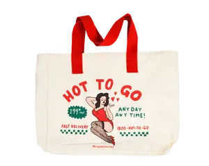 Page's Peaches Hot To Go Tote Bag for Women - Perfect for Work and Travel