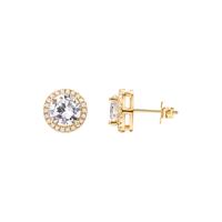 9.5mm Round - Yellow Gold