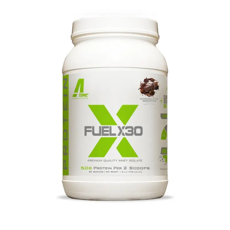 Atomic Fuel X30 Whey Protein Isolate – Sample Size | Post-Workout Recovery Protein