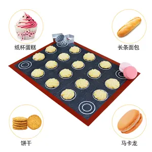 Platinum silicone mat for kneading dough, food-grade pastry, cookie, bread utensil, home baking mat