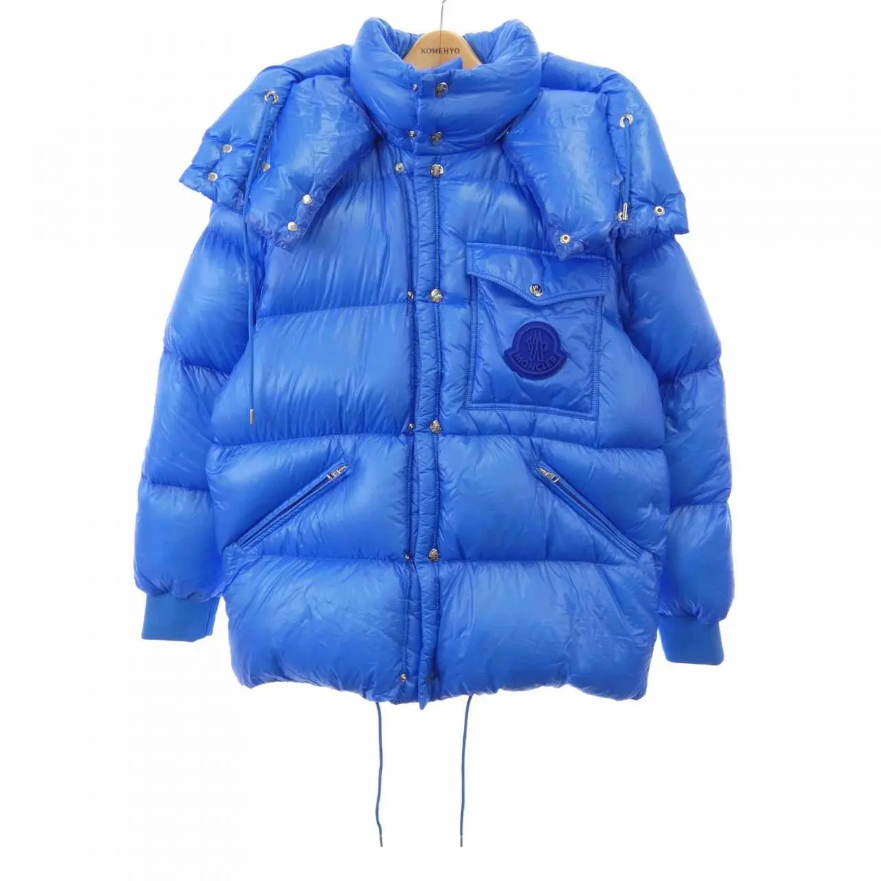 Pre-owned MONCLER Nylon Small Leather Goods LAMENTIN Down Jacket