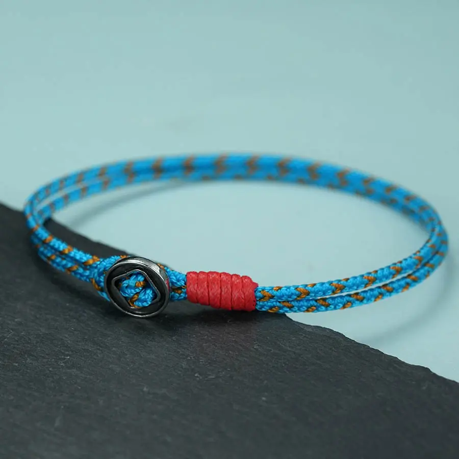 2mm Thin Rope Antique Bracelet Simple Easy Hook 4 Color Red Rope Wrap Braclet Men Armband Braslet Casual Versatile Jewelry