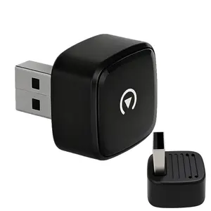 Sunweyer S41 L-Shape Wireless CarPlay & Android Auto Adapter: Upgrade Wired to Wireless, Under 1-Inch Compact Design for Factory Wired Cars, Plug&Play, Auto-Connect, OTA Updates 2026