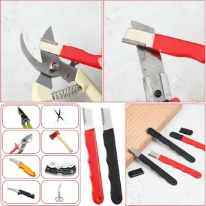 Garden Tool Sharpener, Mini Handheld Sharpening Stone for Pruning Shears, Lawn Clippers, Garden Scissors, Efficient Gardening Accessory