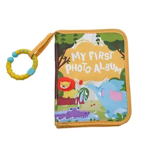 Photo Album Baby Growth Memory Book, Fabric Picture Book for Capturing Memories, Ideal Gift for Parents and Kids