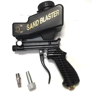 Portable Air-Powered Sandblasting Gun, Lightweight Handheld Rust Remover, DIY Gravitational Sandblasting Machine, Ideal for DIY Projects, Sandblasting Tools