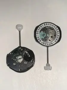 2 pieces SL25-3 single and double calendar quartz watch movement replacement parts - no battery, suitable for small replacement movements in watch movements, easy to install metal accessories, watch repair