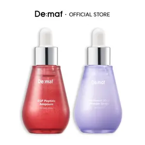 [De:maf Official] Timeless Repair Duo | EGF Peptide Ampoule + Panthenol 30% Wonder Drops  Firming | Soothing | Barrier Repair