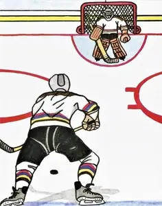 Personalized Hockey Book - Custom Name Sports Story for Kids Ages 3-8 | Hardcover
