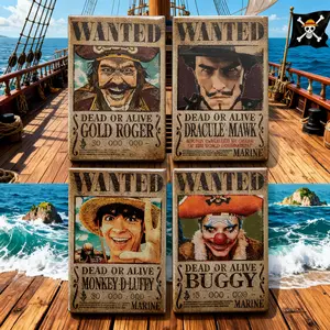 One Piece Officially Licensed Novelty Refrigerator Magnet 3D Figures Fridge Magnet Kitchen Decor Magnet Home Decor Luffy Mihawk Roger Buggy Set Netflix
