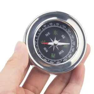 Compass for Science DIY Experiment, High Precision Outdoor Camping and Hiking Toolbox, Portable Large Compass for Adults and Kids
