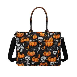 RIVERICH Large Canvas Tote Bag for Women with Trendy Plant Pattern Crossbody Bag Fabric Tote Bags with Adjustable Strap for Travel Gym Work Shopping Casual Use