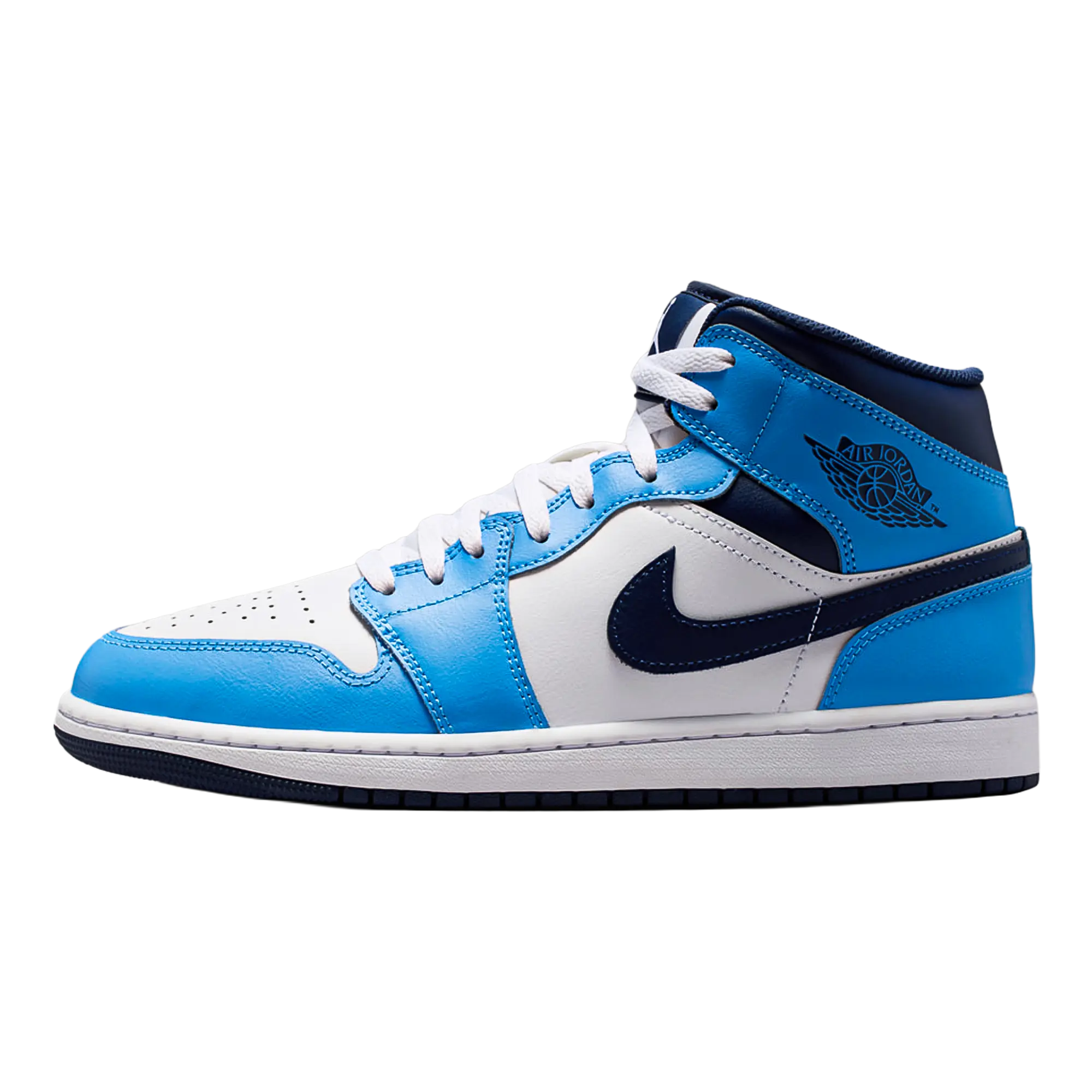 Jordan 1 Mid "University Blue Midnight Navy" DQ8426 405