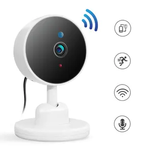 2.4G WiFi Smart Security Camera for Home,Pets/Baby Monitor,AI Human Motion Detection,Two-Way Audio,360° Rotation Lens,Local/Cloud Storage,24/7 Monitoring,APP Remote Control Live View,Camera System Bundle