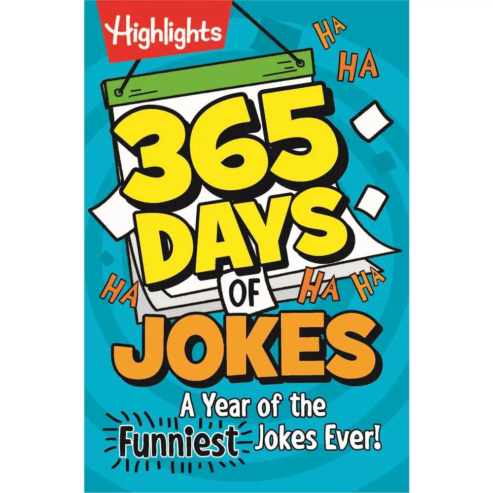USED Book - 365 Days of Jokes: A Year of the Funniest Jokes Ever!: Joke-A-Day Book Packed with Over 1,000 Clean and Wholesome Jokes for Daily Laughs, Jokes for Ki (Paperback) - english