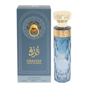 GRAZZIA VALLEY OF BLOOM SPRAY PERFUME EAU DE PARFUM FOR MEN AND WOMEN - 100ML/3.4FL.OZ.