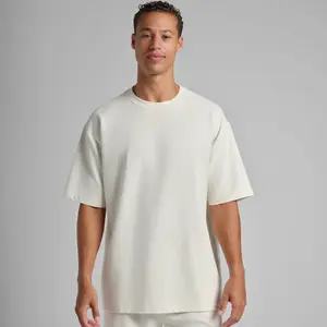 Comfrt| Luxury Terry Tee| Men's Micro French Terry Oversized T-Shirt Fabric Top