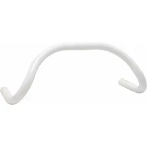 Big Roc Tools  Single Speed Bike Handle Bar White- Bore 26 mm- 22 x 7 in.