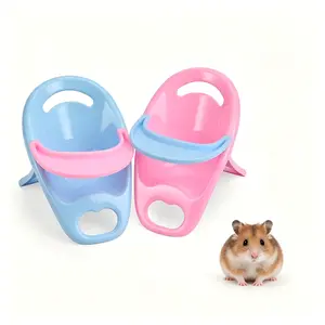 Trending Hamster snack table chair for golden hamster toy decorative pet display photo props and accessories