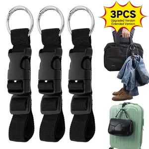 3pcs Multi-functional Adjustable Luggage Strap - Featuring Quick-Release Buckles - Lightweight And Easy to Use - Ideal for Securing Backpacks, Suitcases, And Handbags with Durable Ties, Versatile Buckles, Ensuring Safe Transport of Lug