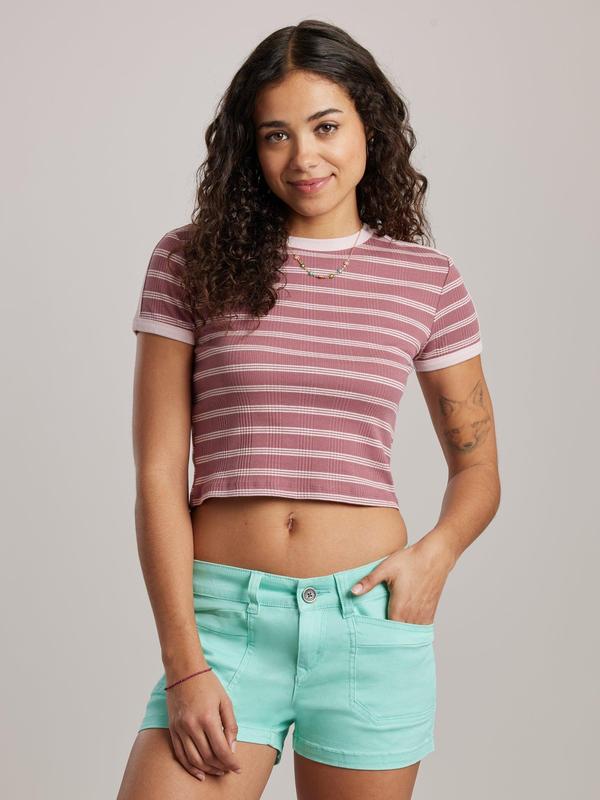 Sardinia Stripe Ringer Tee