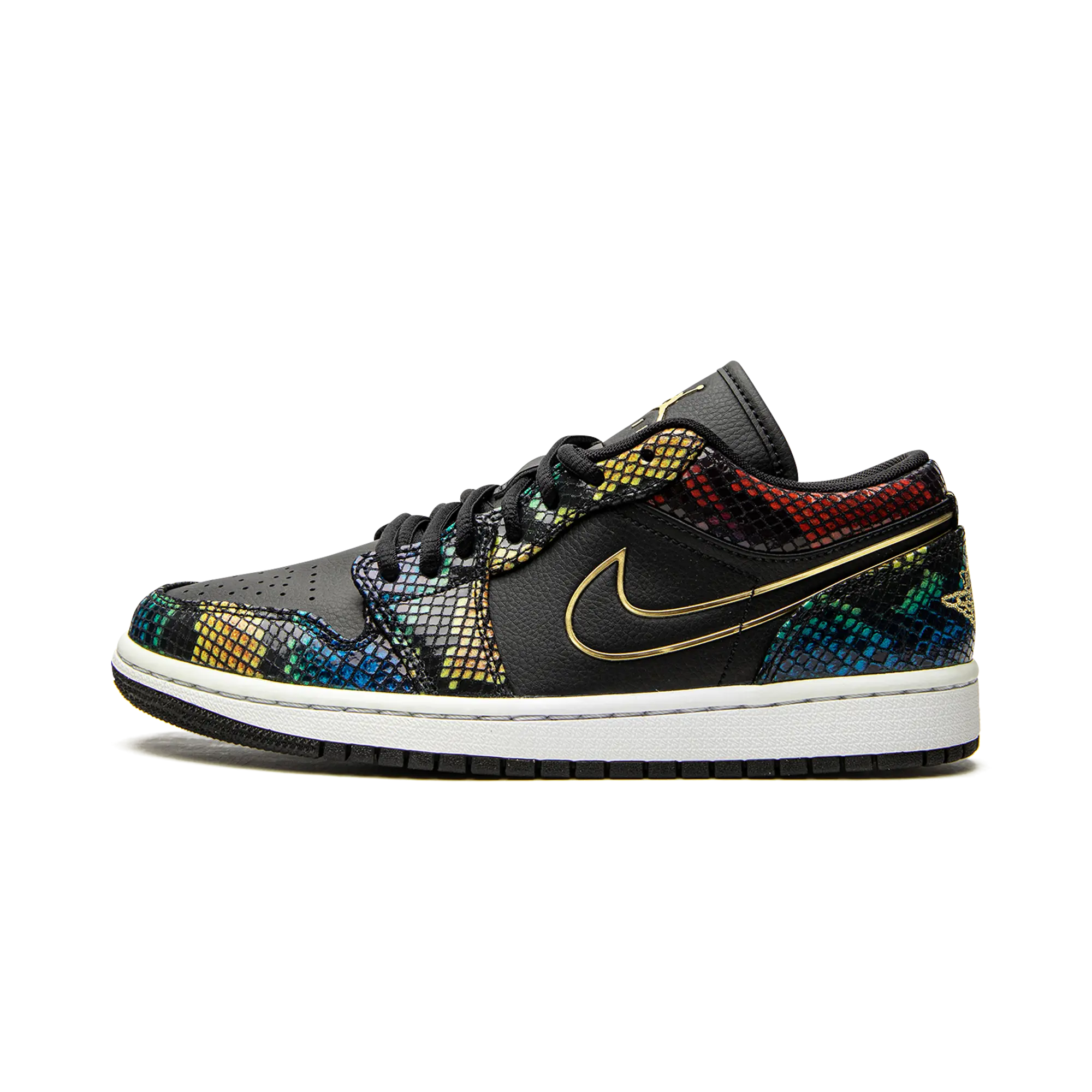 Air Jordan 1 Low WMNS "Multicolor Snakeskin" CW5580 001