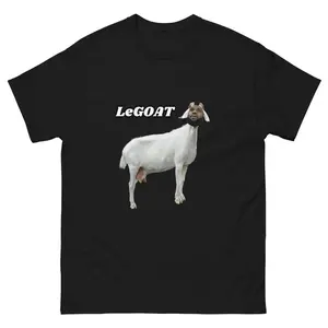 Meme Lebron James GOAT Hilarious Vintage Style Tee, Funny Basketball Graphic Tshirt, Funny Meme Shirt for Women & Men, Top Cotton Menswear