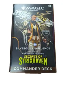 Magic The Gathering Secrets of Strixhaven Commander Deck: Silverquill Influence